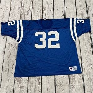 Vintage Edgerrin James Indianapolis Colts Champion NFL Football Sport Jersey